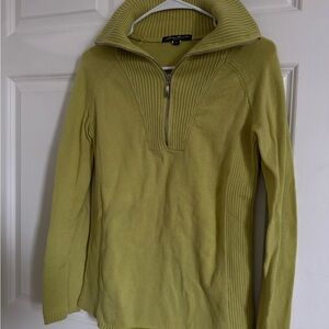 Eddie Bauer Light Green Cowl Neck Sweater